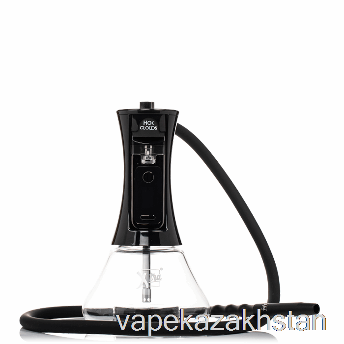 Vape Kazakhstan Xtra Hok Clouds E-Hookah Kit Black